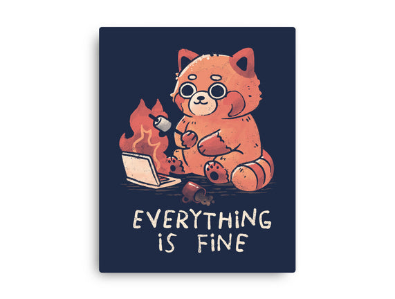 Red Pand Everything Is Fine