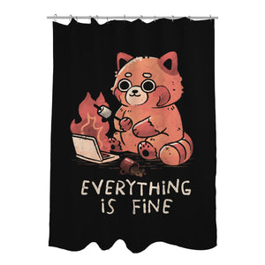 Red Pand Everything Is Fine