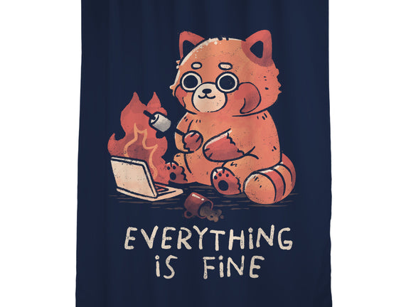 Red Pand Everything Is Fine