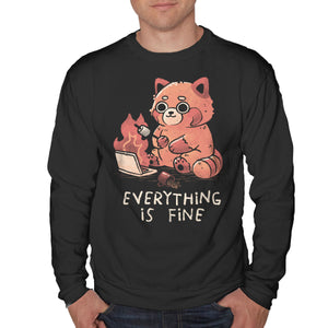 Red Pand Everything Is Fine