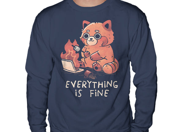 Red Pand Everything Is Fine
