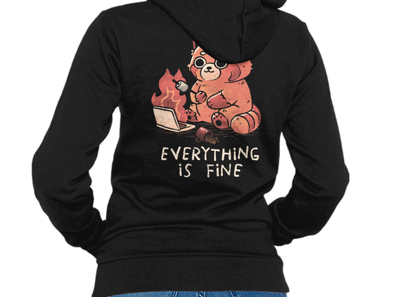Red Pand Everything Is Fine