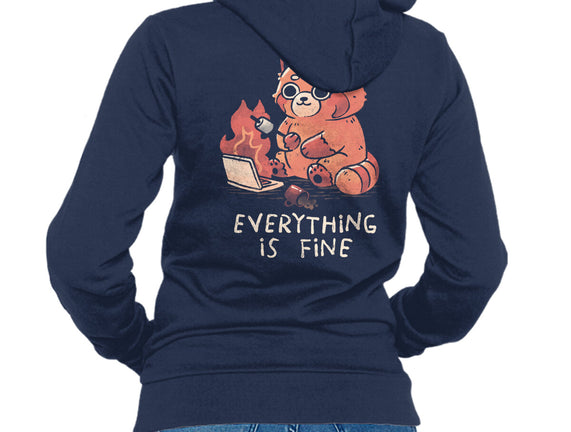 Red Pand Everything Is Fine