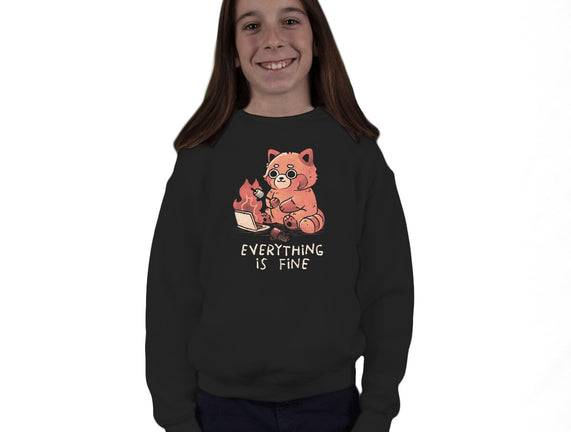 Red Pand Everything Is Fine