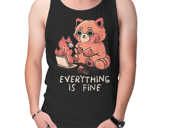 Red Pand Everything Is Fine