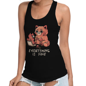 Red Pand Everything Is Fine