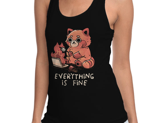 Red Pand Everything Is Fine