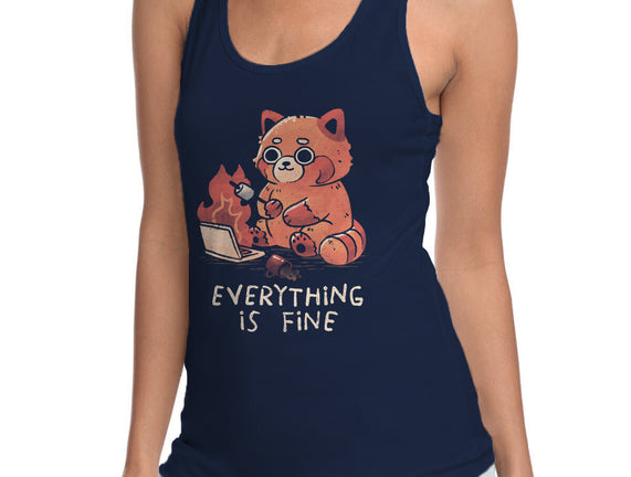 Red Pand Everything Is Fine