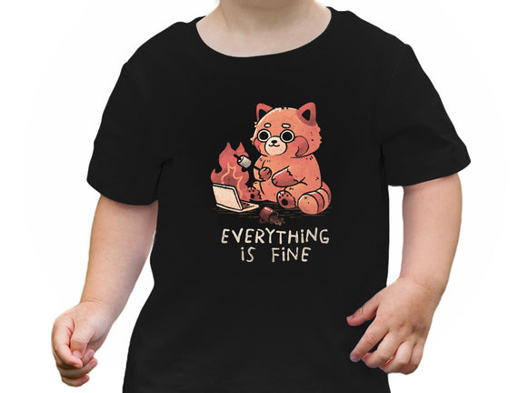 Red Pand Everything Is Fine