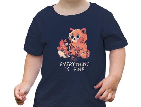Red Pand Everything Is Fine