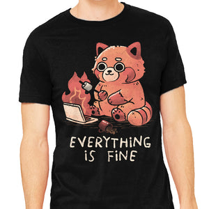 Red Pand Everything Is Fine
