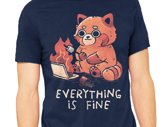 Red Pand Everything Is Fine