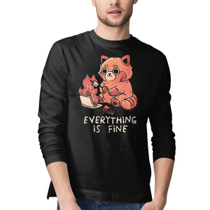 Red Pand Everything Is Fine