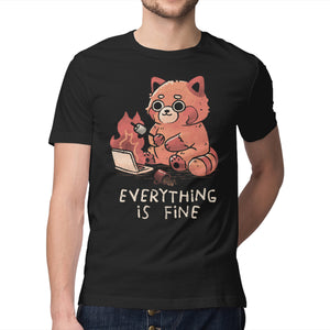 Red Pand Everything Is Fine