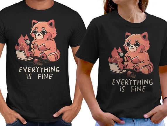 Red Pand Everything Is Fine