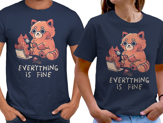 Red Pand Everything Is Fine