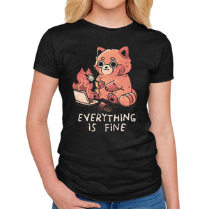 Red Pand Everything Is Fine