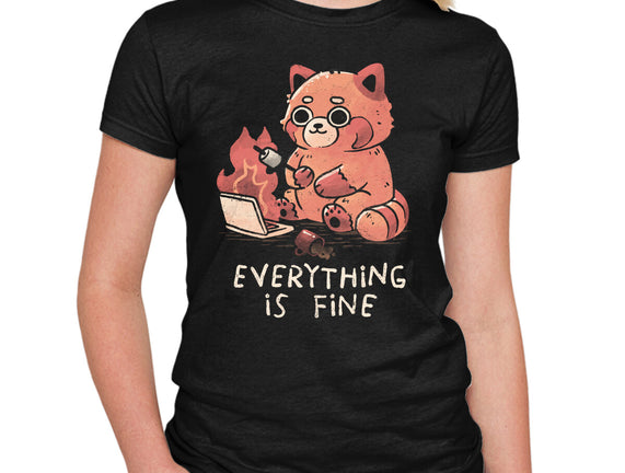 Red Pand Everything Is Fine
