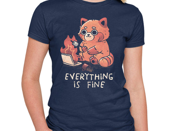 Red Pand Everything Is Fine