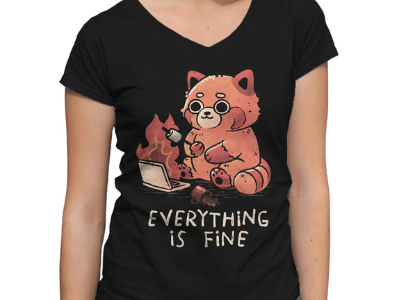 Red Pand Everything Is Fine