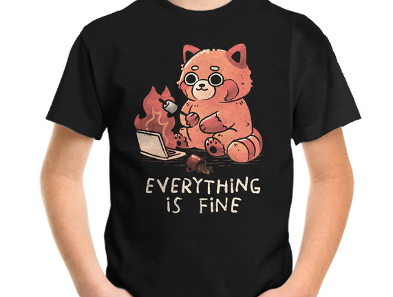 Red Pand Everything Is Fine