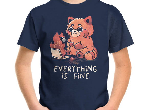 Red Pand Everything Is Fine