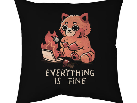 Red Pand Everything Is Fine