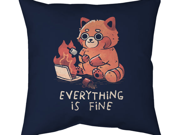 Red Pand Everything Is Fine