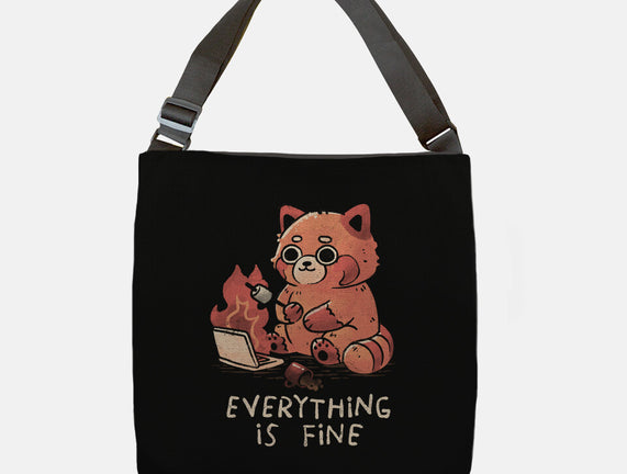 Red Pand Everything Is Fine