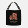Red Pand Everything Is Fine-None-Adjustable Tote-Bag-koalastudio
