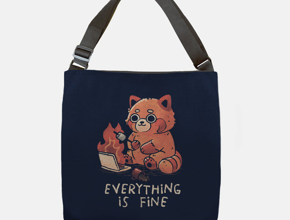 Red Pand Everything Is Fine