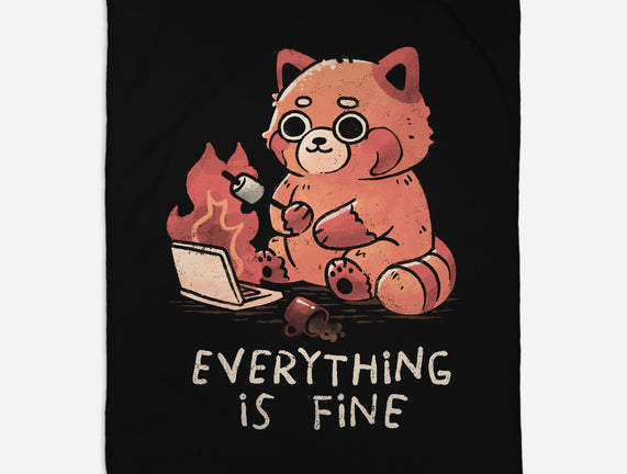 Red Pand Everything Is Fine