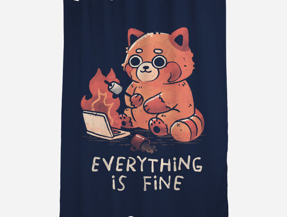 Red Pand Everything Is Fine