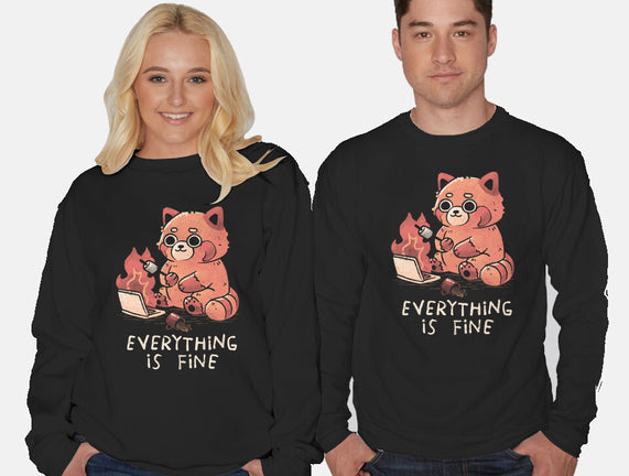 Red Pand Everything Is Fine