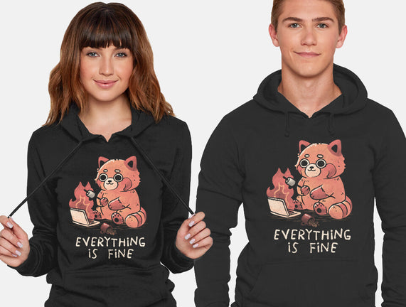 Red Pand Everything Is Fine