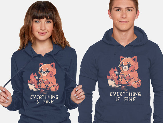 Red Pand Everything Is Fine