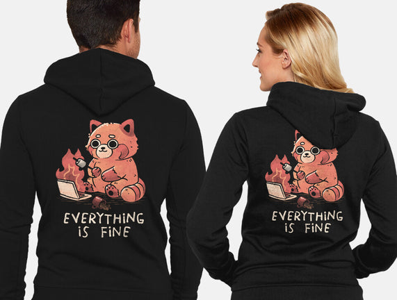 Red Pand Everything Is Fine