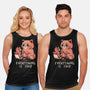 Red Pand Everything Is Fine-Unisex-Basic-Tank-koalastudio