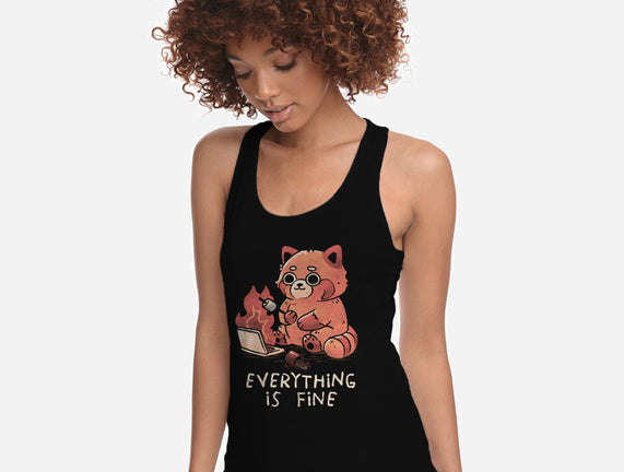 Red Pand Everything Is Fine
