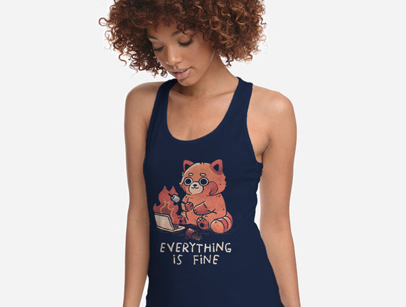 Red Pand Everything Is Fine