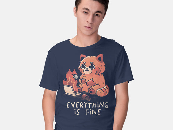 Red Pand Everything Is Fine