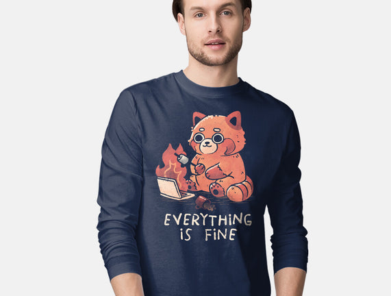 Red Pand Everything Is Fine
