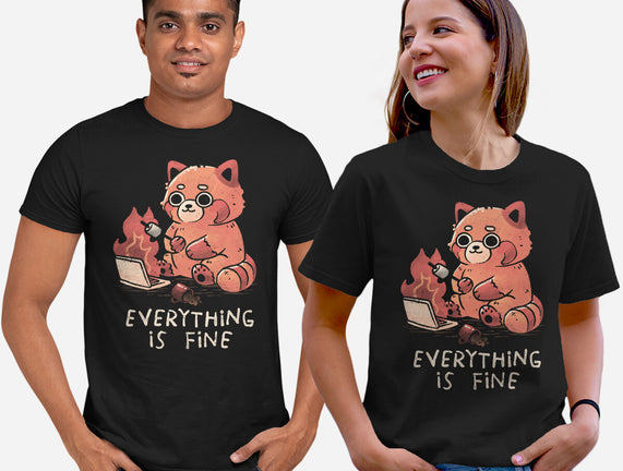 Red Pand Everything Is Fine