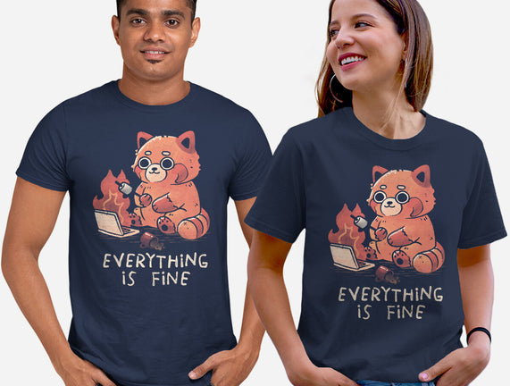 Red Pand Everything Is Fine