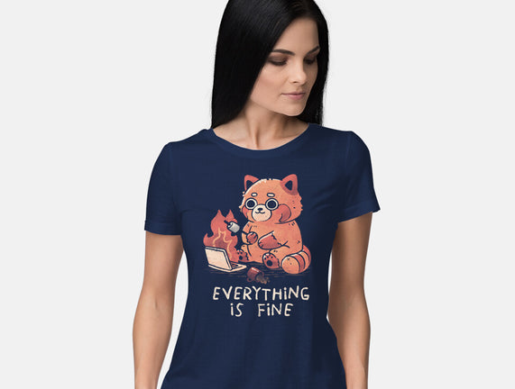 Red Pand Everything Is Fine