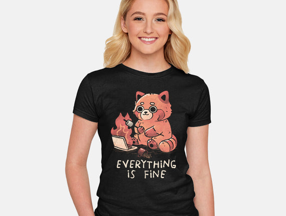 Red Pand Everything Is Fine