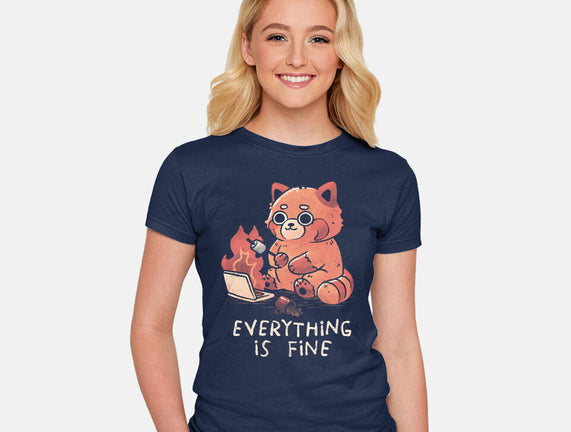 Red Pand Everything Is Fine