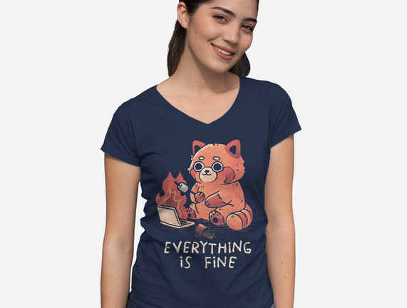 Red Pand Everything Is Fine