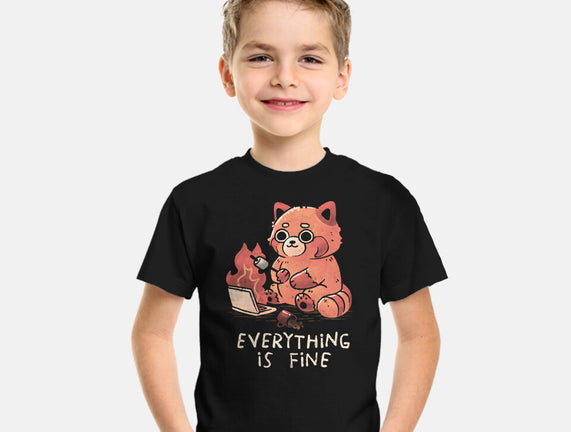 Red Pand Everything Is Fine