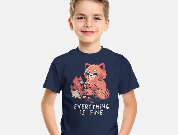 Red Pand Everything Is Fine